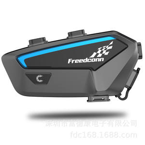 Interfono per Moto FreedConn FX Direttamente dalla Fabbrica, Comunicazione di Gruppo 6-10 Piloti, Portata 2KM, Condivisione Musica e Impermeabilità IP7 - Product Image 5