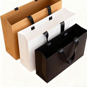 Bolsas de Compra para Proveedores de Boutiques, Bolsa de Papel de Compra Personalizada, de Lujo, Bonita y Premium, con Logotipo, Materiales Reciclados - Product Image 2
