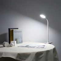 Lampe USB portable pour soins des yeux Lampe à pince flexible Lampe de chevet Lampe de lecture led à intensité variable Lampe de table Lampe de nuit de bureau