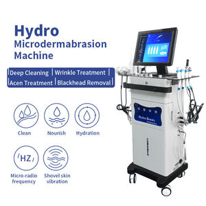 Best-Selling 14-in-1 Hydrodermabrasion Beauty Clinic Hydro Machine with OEM Handle Aqua Hydro Jet H2O2 European Plug Type - Product Image 3