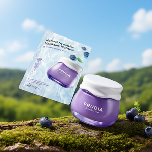 Mascarilla Hidratante de Arándanos Frudia 25ml 10 Unidades, Paquete de Mascarillas Faciales para Todo Tipo de Piel, Fórmula K Beauty - Product Image 3