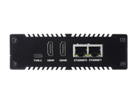 Mini-ordinateur multifonctionnel NAS conçu pour le module de calcul Raspberry Pi 4 stockage en réseau double emplacements de lecteur à semi-conducteurs