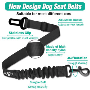 Retractable Safety Car Seat <strong>Belt</strong> Leash <strong>for</strong> <strong>Dog</strong> Travel Leash With Metal Buckle <strong>Dog</strong> Car <strong>Belt</strong> - Product Image 2