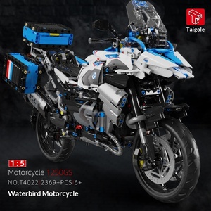 T4018-22 Moto Waterbird en plastique ABS, blocs de construction DIY, jouet puzzle, cadeau - Product Image 2