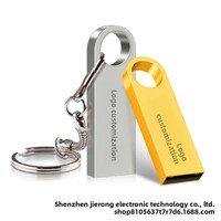 Cangkang U Disk Logam Paduan Seng Versi Panjang Koloid Hitam Dukungan Khusus Ukiran Laser USB2.0/3.0 Garansi 1 Tahun