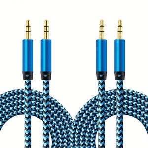 For Speaker Audio Cable 3.5mm-3.5mm Cable AUX Port <b>Adapter</b> Cable <b>Jack</b> 3.5mm for Speaker Mobile Phones - Product Image 1
