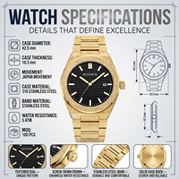 Montre squelette mate sur mesure, fabricant de montres mécaniques pour hommes, marque privée, service ODM, échantillon disponible