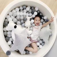 Balle de jeu ronde en mousse souple pour parc de jeux pour bébés, balles non incluses, mobilier de jeu intérieur/extérieur pour tout-petits