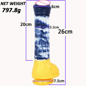 Fabrik preis Neuankömmling Ganzkörper Silikon Dildo Herren Sex Erwachsenen Spielzeug Mastrubate Sexspielzeug für Männer - Product Image 6
