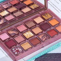 Palette de fards à paupières personnalisée de luxe 18 couleurs violettes, effet pailleté cuit, avec logo sur mesure – Achetez notre palette mate à marque privée