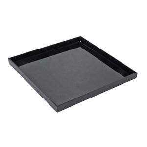 Glossy Black Acrylic <strong>Butler</strong> <strong>Tray</strong> Black Acrylic <strong>Trays</strong> Acrylic Tea <strong>Tray</strong> - Product Image 1