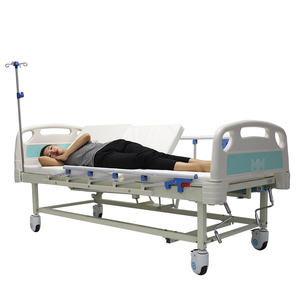 Tùy chỉnh chất lượng cao bệnh viện đồ nội thất người già Hướng dẫn sử dụng giường bệnh viện 4-Crank Hướng dẫn sử dụng giường chăm sóc tại nhà - Product Image 4