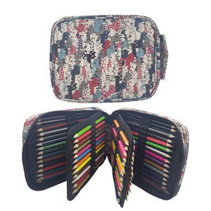 Estuche Portátil Personalizable de Lona para Lápices, Gran Capacidad, con Cierre de Dibujos Animados, para Niñas Escolares - Product Image 1