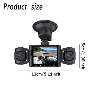 Toptan 1080p araba dvr'ı ön panel kamerası orijinal 4 Lens sürüş kaydedici siyah Special Edition siyah kutu içinde Dashcam - Product Image 4