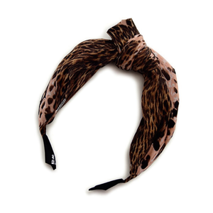 Diadema con Estampado Animal para Mujer, Accesorio de Moda, Banda para el Cabello Ajustable, Informal, de Poliéster 42865 - Product Image 2