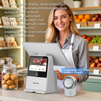 Terminal de Punto de Venta con Sistema Android D2 para Sistema POS Minorista, Máquina de Facturación POS Todo en Uno