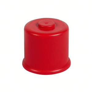 Tapa de Botella de Plástico Roja Tamaño 2 para Accesorios de Bebidas - Product Image 2