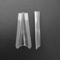 14 tailles de formes doubles réutilisables pour extensions d'ongles en gel, pour ongles carrés, couverture complète, plusieurs pointes d'ongles