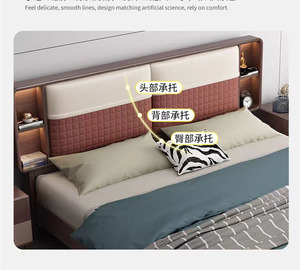 Stile nord Europa risparmio spazio in legno massello piattaforma bassa mansarda letto nordico in legno telaio singolo letto - Product Image 3