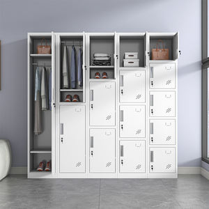 Casillero Metálico Personalizable con Cerradura de Llave para Múltiples Puertas, para Gimnasio, Oficina, Escuela, con Construcción Resistente a la Corrosión - Product Image 3