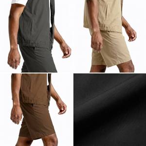 Ensemble 2 pièces prêt à expédier : Gilet léger zippé et short – Tenue d'<span class=keywords><strong>été</strong></span> technique pour <span class=keywords><strong>homme</strong></span> - Product Image 4