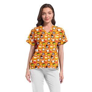 Impression personnalisée de t-shirts, t-shirts imprimés pour hommes, chemises de travail imprimées, uniformes de travail, blouses médicales pour femmes et hommes - Product Image 2