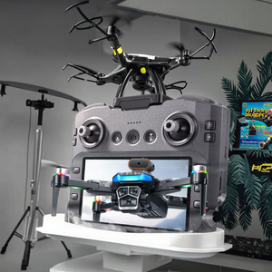 Chuyên Nghiệp 5G Wi-Fi FPV Drone 4.5-Inch Màn Hình <span class=keywords><strong>LCD</strong></span> Điều Khiển Từ Xa 6-Trục Con Quay Hồi Quay 720P Hình Ảnh Truyền Trở Ngại - Product Image 1