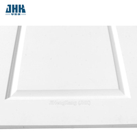 Pintu Primer Putih JHK-S03 Hollow Core MDF HDF Desain Terbaru Modern Interior Putih Kontemporer