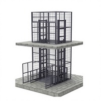 Plateforme élévatrice hydraulique, élévateur de voiture, élévateur de marchandises, taille personnalisée disponible
