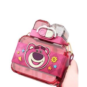 Gourde isotherme pour enfants sans BPA, compatible lave-vaisselle, résistante à l'eau bouillante, avec double paille, isolation thermique 0-6 heures, pour le sport - Product Image 1