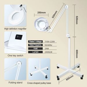 <span class=keywords><strong>2025</strong></span> Beauty Salon thiết bị tầng thường vụ nha khoa phòng thí nghiệm LED Magnifying đèn cho lông mi mở rộng móng chân móng tay - Product Image 4