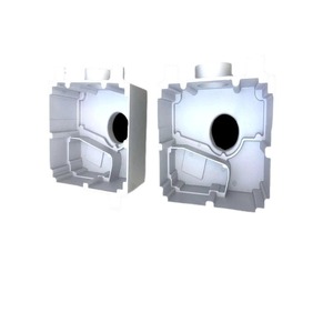 Dissipateur thermique en aluminium sur mesure, moulage à basse pression, usinage CNC de précision, durable pour les applications de refroidissement - Product Image 3