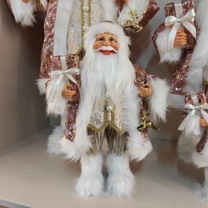 Babbo Natale Grande 90cm, Ornamenti Natalizi, Statuetta di Babbo Natale in Piedi, Decorazione Natalizia di Lusso per la Casa - Product Image 1