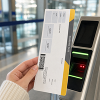 Billets d'événement en papier cartonné thermique personnalisés, imprimés offset en couleur, avec marquage à chaud, de haute qualité, vente en gros, OEM