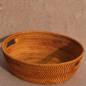 <span class=keywords><strong>Cesta</strong></span> de <span class=keywords><strong>regalo</strong></span> para recién nacidos, la mejor <span class=keywords><strong>cesta</strong></span> para toallas húmedas, cestas ovaladas grandes de mimbre para compras pequeñas, bandejas y almacenamiento de cartas - Product Image 2