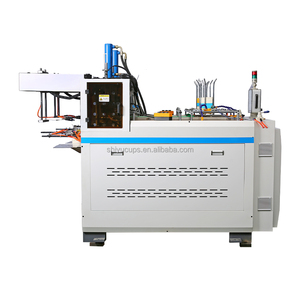 Hoàn toàn tự động giấy máy dập nổi cốc giấy quạt máy dập nổi cà phê nóng tách trà tay áo máy dập nổi - Product Image 1