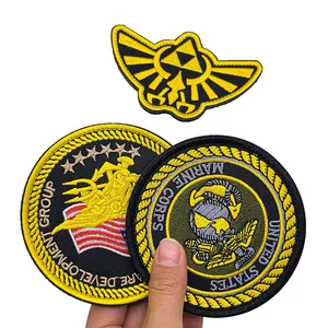 Devgru Patch Tactical Diy Applique Seal Team Zes Geborduurde Patch Voor Kledingjassen Rugzakken