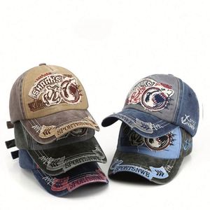 Casquette de baseball sportive personnalisée à 6 panneaux effet vieilli, style délavé, Gorras – Grande Vente - Product Image 1