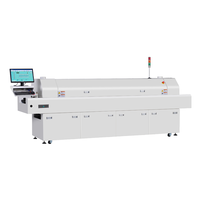 Four de soudage SMD sans plomb de haute qualité, 6 zones de chauffage, refroidissement par air