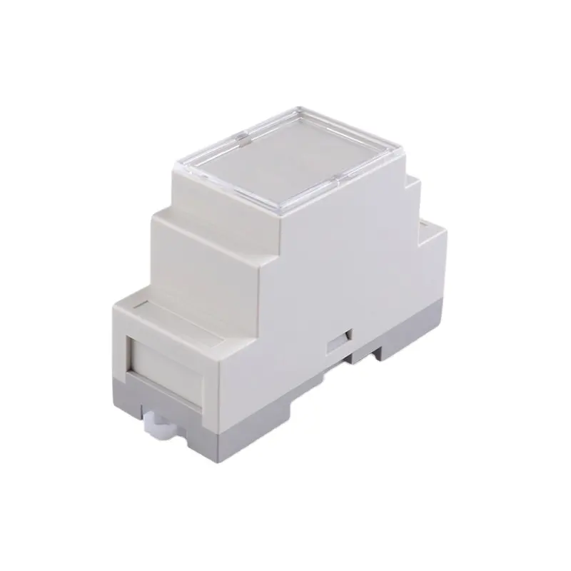 Hộp Công Nghiệp PLC Bán Chạy Hộp Nhựa Din Rail Hộp Điều Khiển Bao Vây Đường Sắt Din Hộp Nối Abs Tự Làm 87*60*36Mm