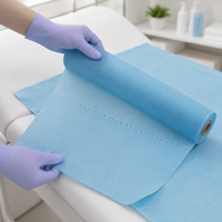 Rouleau de draps jetables non tissés en gros, housse hygiénique certifiée CE, désinfection à l'ozone, tailles personnalisables