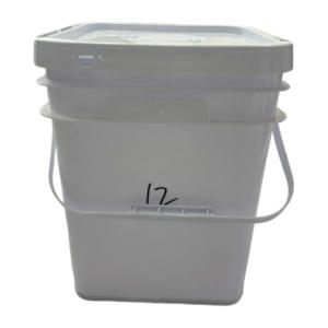 20l pail פלסטיק מרובע או עגול כיתה מזון 5 ליטר דלי ליטר עם מכסה וידית לאריזת חבית עמיד - Product Image 4