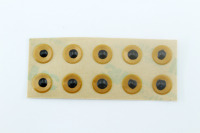 Étiquette RFID NFC 13,56 MHz NTAG213 Protocole ISO14443A Diamètre 8MM Étiquette FPC Haute résistance à la température -25C~+85C Mémoire 144B Intelligente