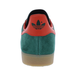 รองเท้าบาสเก็ตบอลสำหรับ Adidas Gazelle ผู้ชายขนาด10.5สีเขียว/ส้ม - Product Image 3