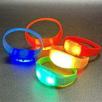 2025 nouvelles idées de produits pour les articles électroniques Bracelets LED violets pour Noël Ramadan Graduation Saint Valentin Thanksgiving