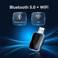 Adaptateur sans fil CarPlay Android Auto C682c 2 en 1, clé USB Plug and Play pour iPhone Android, CarPlay filaire pour modèles de voitures