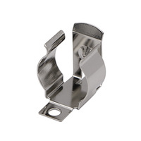 2024 support de batterie fixe nickelé accessoires d'alimentations avec pièces d'estampage de matériel 7 clips de batterie patch shrapnel