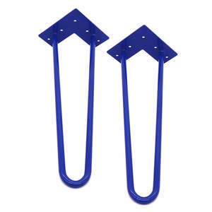 Patas de horquilla de mesa de Metal adecuadas <span class=keywords><strong>para</strong></span> mesa de centro, armario de noche, silla, proporciona herramientas <span class=keywords><strong>auxiliares</strong></span> + protección de suelo de goma - Product Image 3