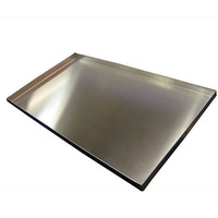 Plaque de cuisson en alliage d'aluminium et acier inoxydable, 40*60cm, 45*65cm, pour pain et biscuits, vente en gros d'usine, personnalisable