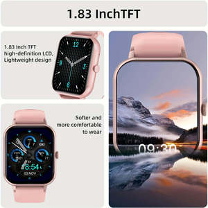 Reloj Inteligente Deportivo con Pantalla TFT de 1.83'', Monitor de Frecuencia Cardíaca, Oxígeno en Sangre, Llamadas por Bluetooth, Resistente al Agua, para Hombres y Mujeres, Compatible con Android e iOS - Product Image 3